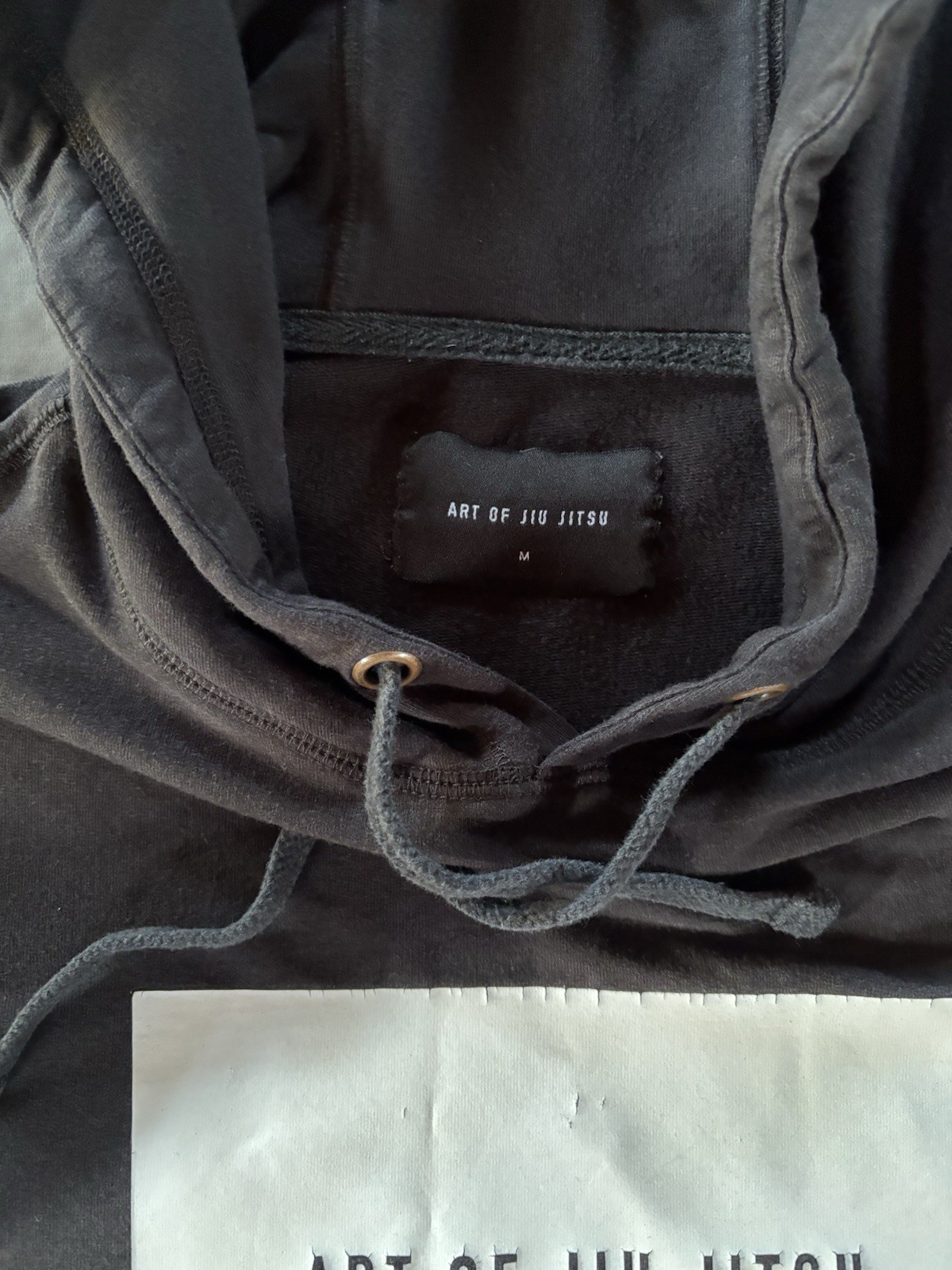 Art of Jiu Jitsu Hoodie Med BJJ Rare MMA Grappling AOJ