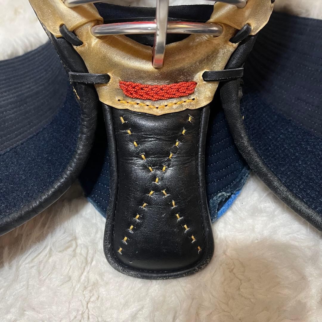 Japanese Kendo Men Mask Machine Stitched Duralumin Size 64 65 Armor