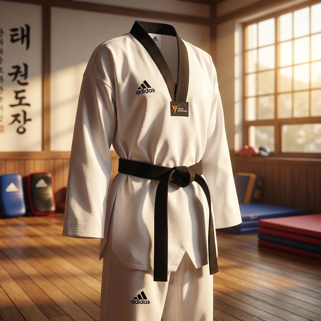 Adidas Champion 2 Taekwondo Uniform Dobok WT Approved Martial Arts Suit