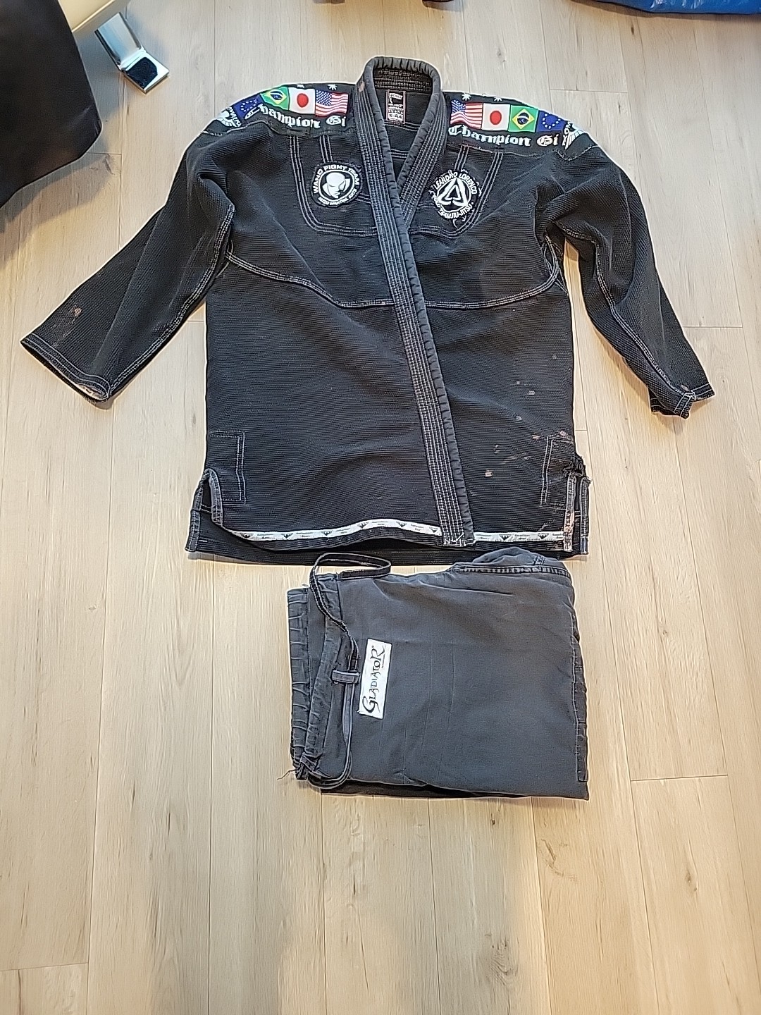 mens Vintage Gi MMA – JIU JITSU Coat/ jacket 6-A4🔥🔥 w/pants