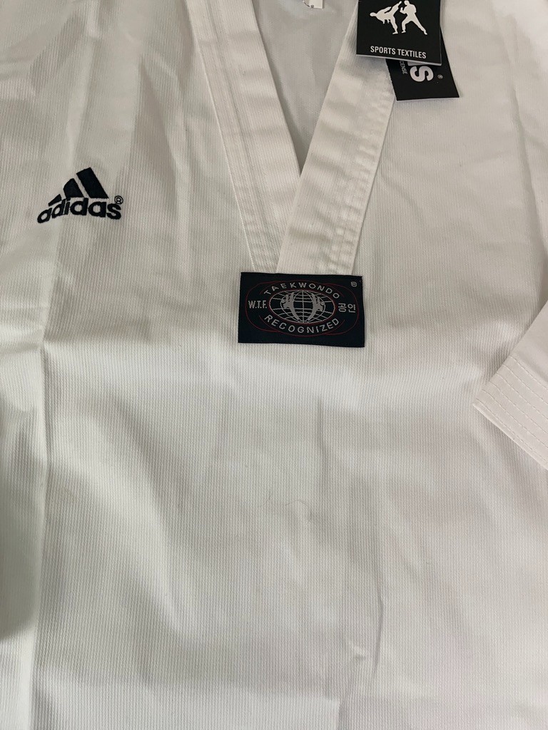 Adidas Taekwondo Master Uniform Men’s. White Martial Arts Fight Size 4 (180 cm)