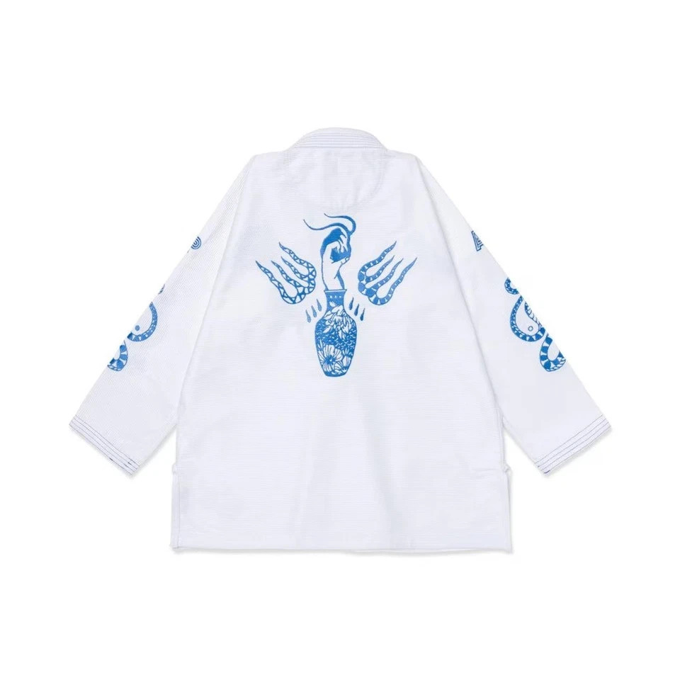 Albino and Preto Year of the Dragon BJJ Gi: BJJ Kimono + Free Tarrif Postage