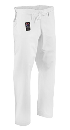 12oz HeavyWeight Proforce Gladiator Karate Black or White Martial Arts Pants TKD