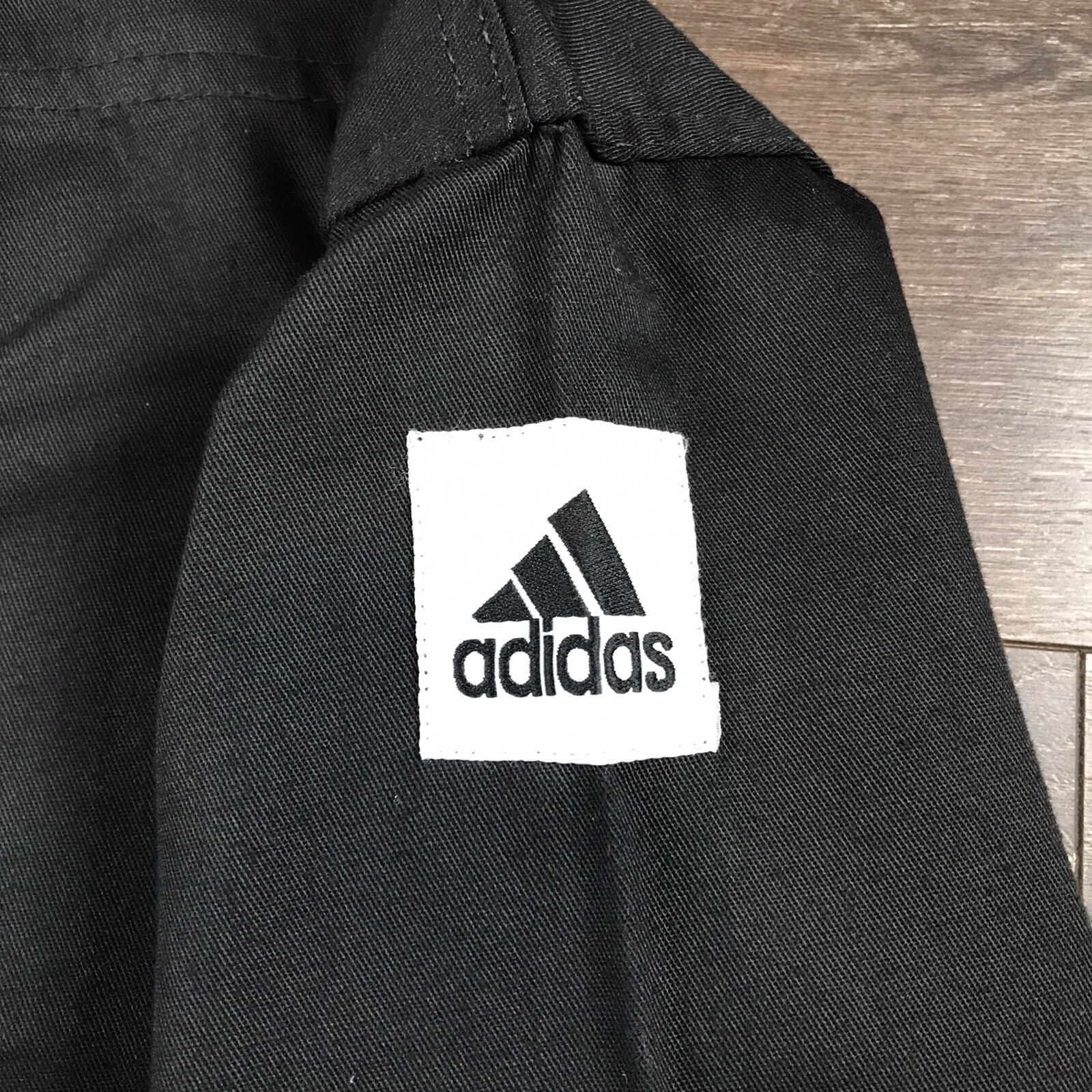 Adidas Karate Kata Martial Arts Kids WKF Approved Black Heavyweight Uniform Coat