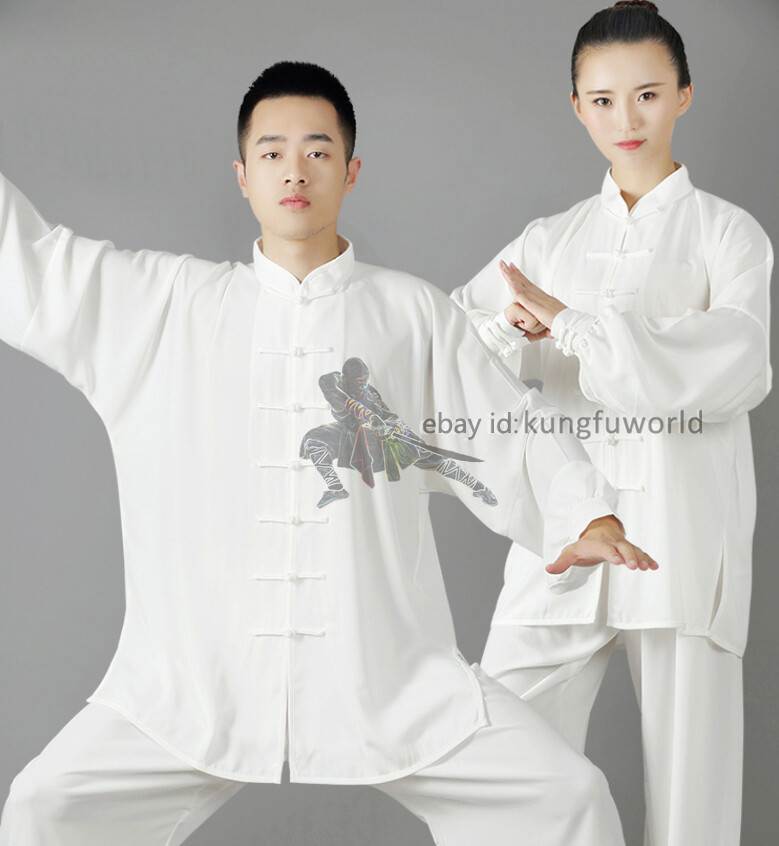 Soft Comfortable Tai chi Uniform Martial arts Kung fu Suit Wing Chun Clothes