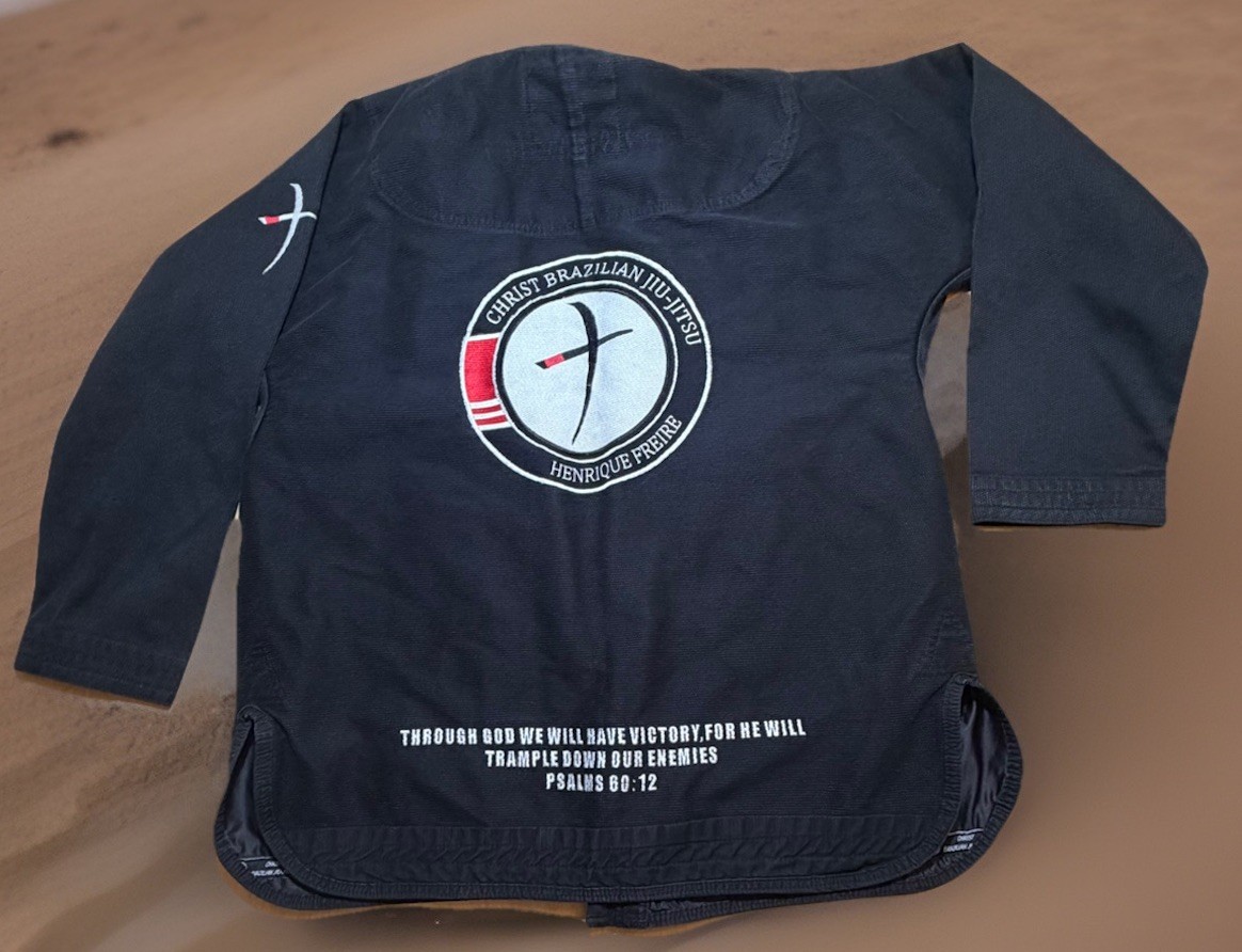 Jiu Jitsu Gi Kimono Jacket A-3 Jesus Christ Brazilian Jiu Jitsu Henrique Freire