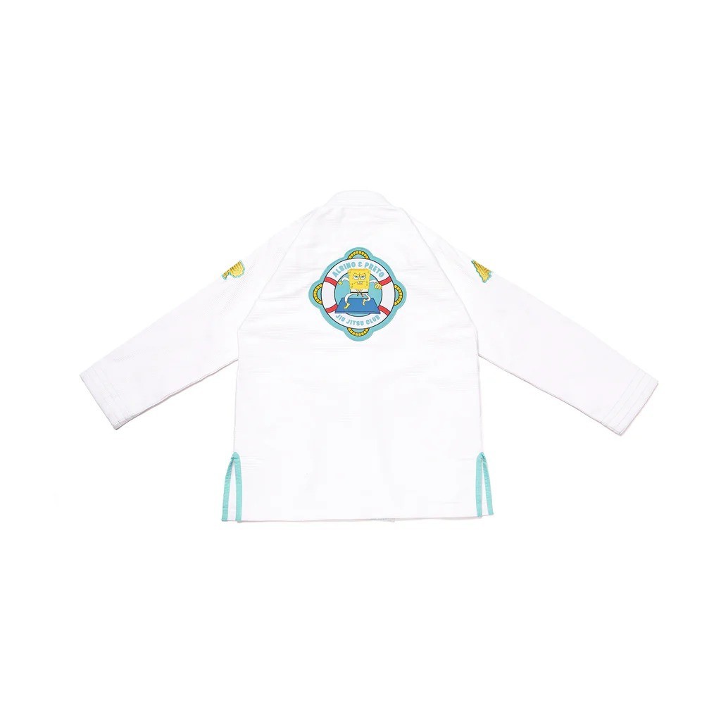 A&P Albino and Preto B73 Spongebob JiuJitsu Brazilian Uniform MMA Kimono BJJ GI