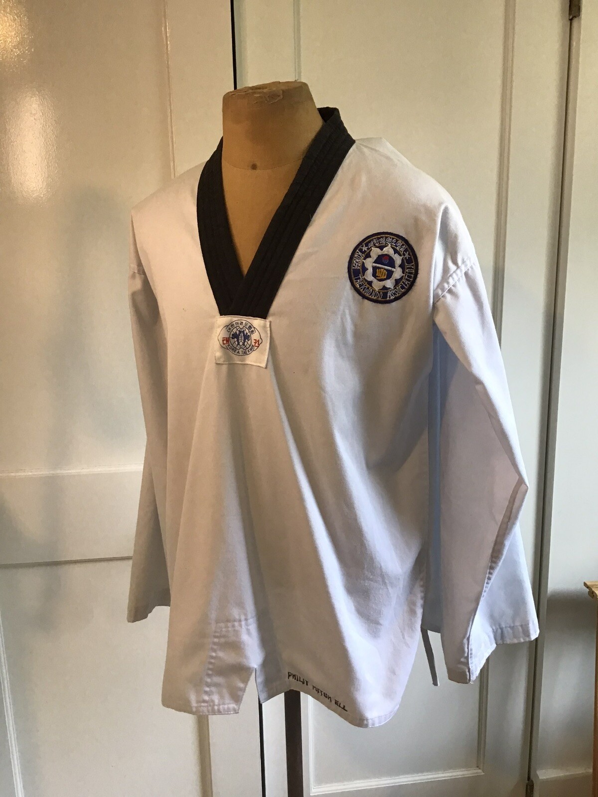 Vintage Taekwondo Martial Arts Arts Uniform Jacket Pant see image for sizing