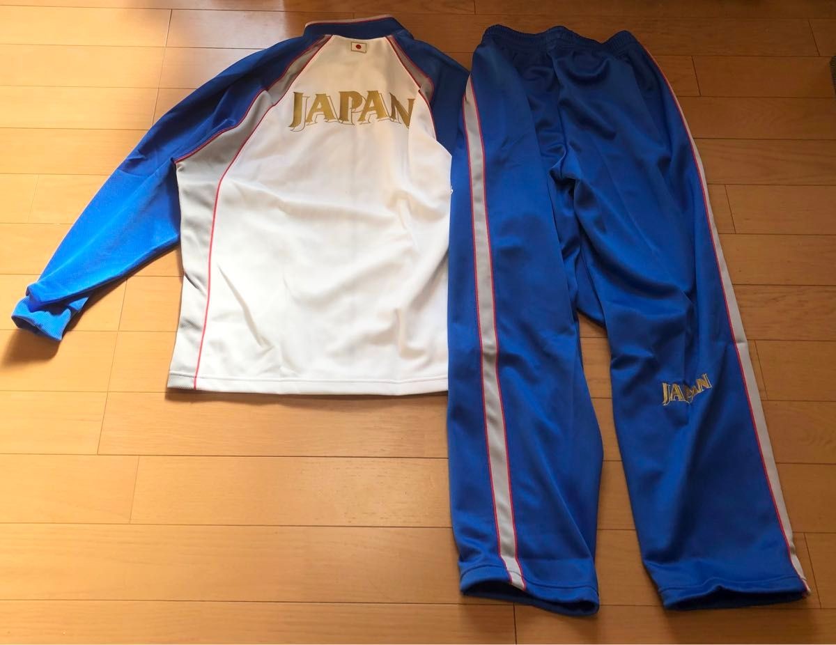 ASICS Japan National Wrestling Team JWF Tracksuit Set Size O New With Tags