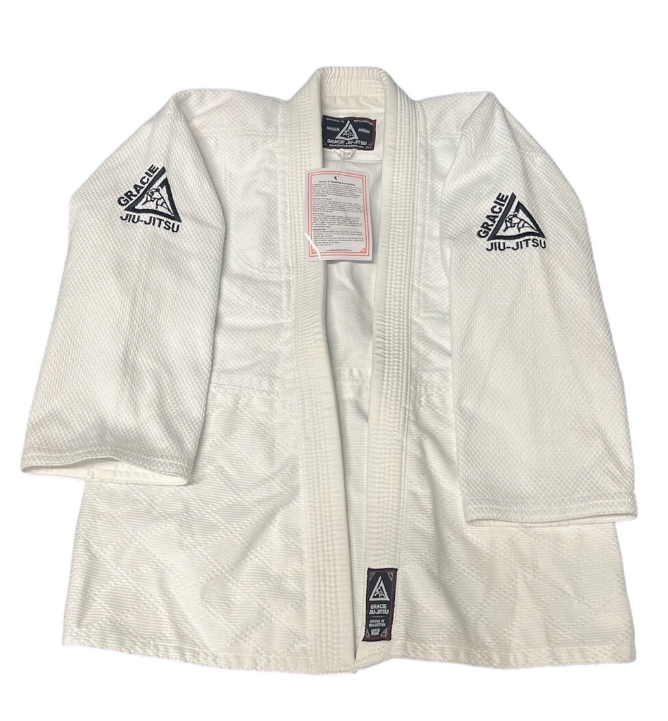 NWT Gracie Brand Jiu-Jitsu Gi Top Only Uniform Adult Size A2 BJJ MMA