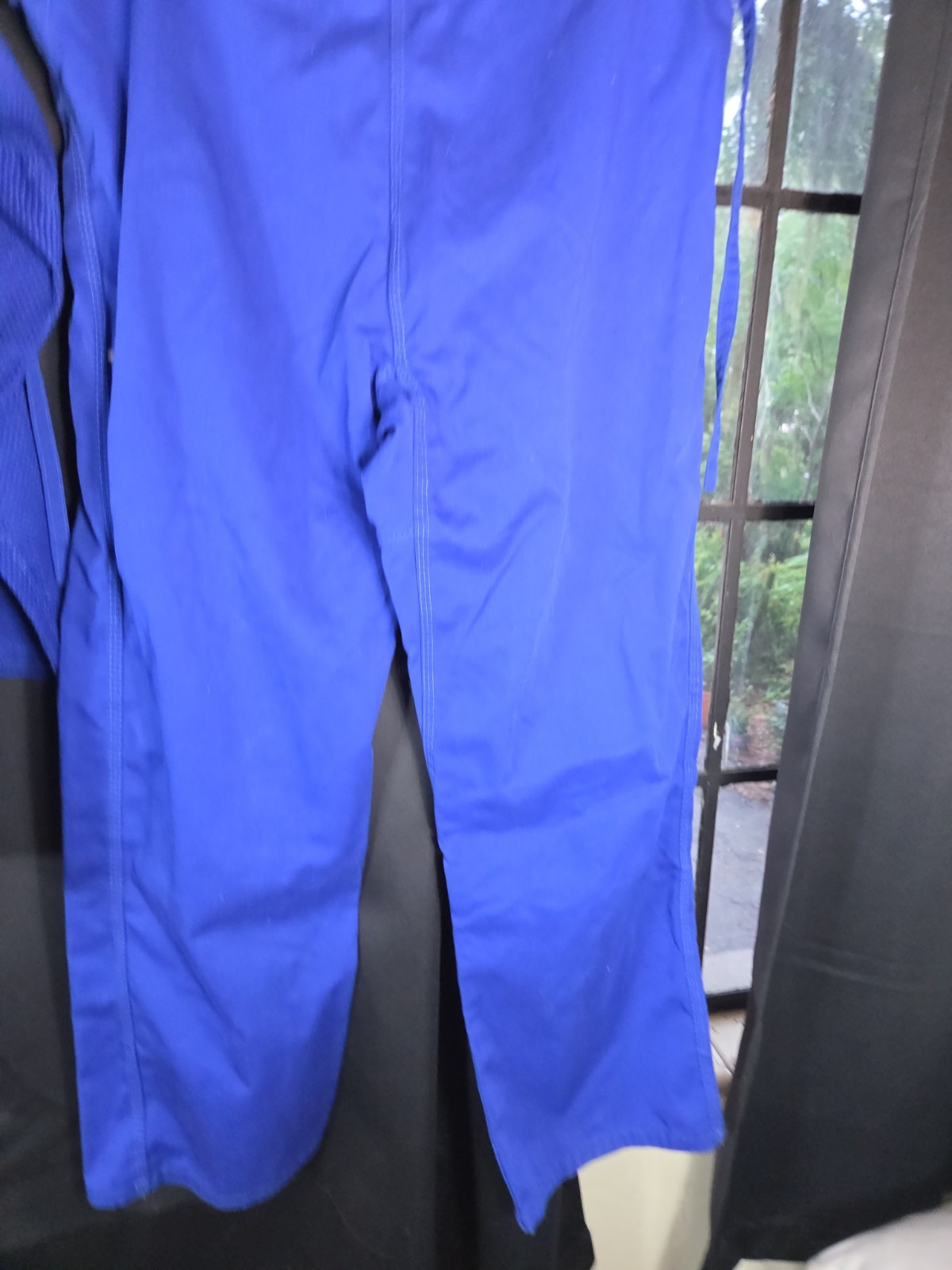 Fuji Kimonos Gi Set Men Sz 5 Blue Jiu Jitsu Uniform Jacket Pants Traditional