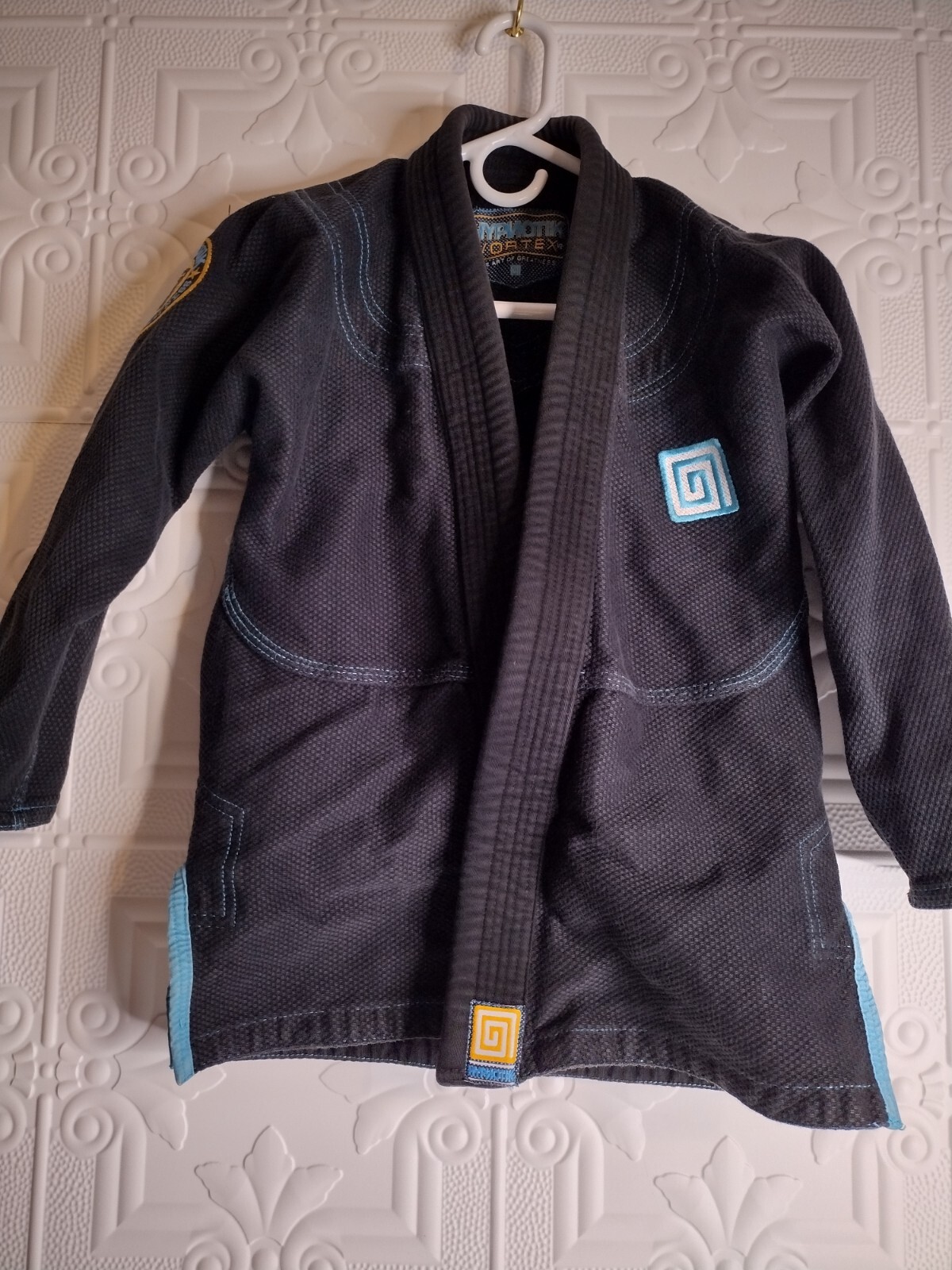 Hypnotik Vortex Jui Jitsu Jacket Black Youth Size M2 – No Belt