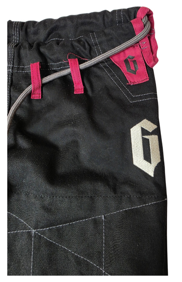 Gameness Size 00 Pearl 2.0 Professional Fightwear Pants Black
