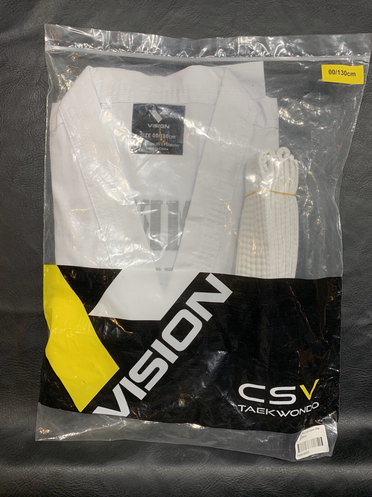 CVS Taekwondo Uniform Size 00/130cm White