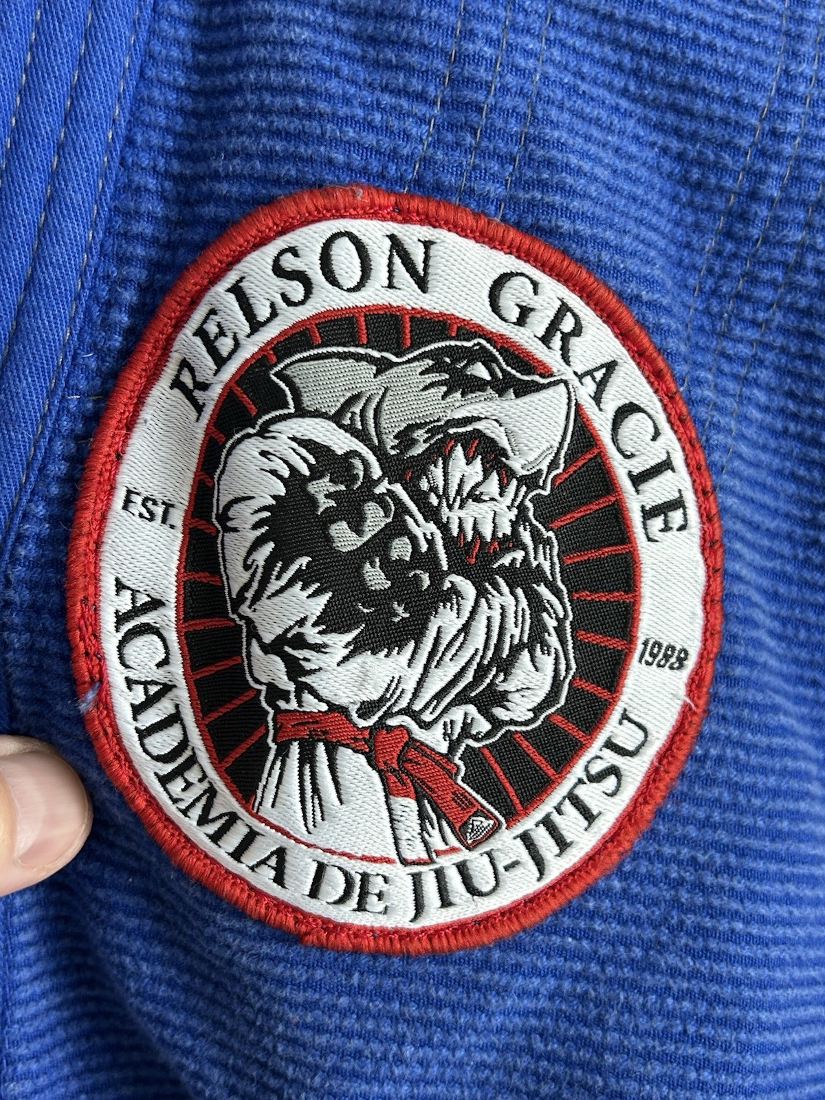 Break Point A1 Blue BJJ Gi Relson Gracie Academy Jiu Jitsu Jacket Kimono MMA