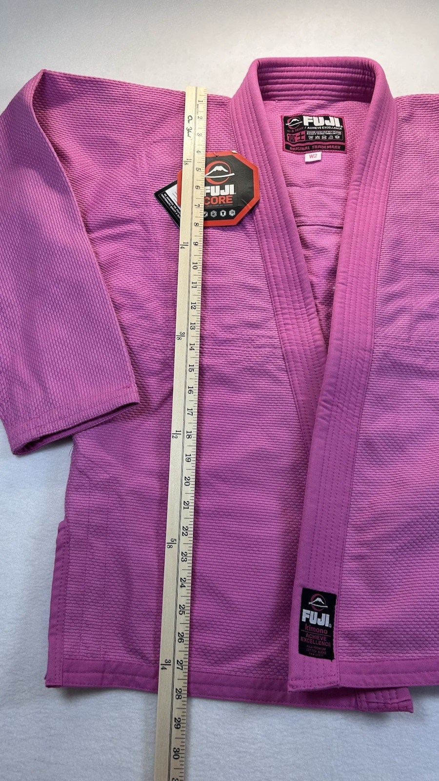 Fuji Jiu Jitzu Gi W2 Womens Pink Breast Cancer Ribbon Fighting NWT
