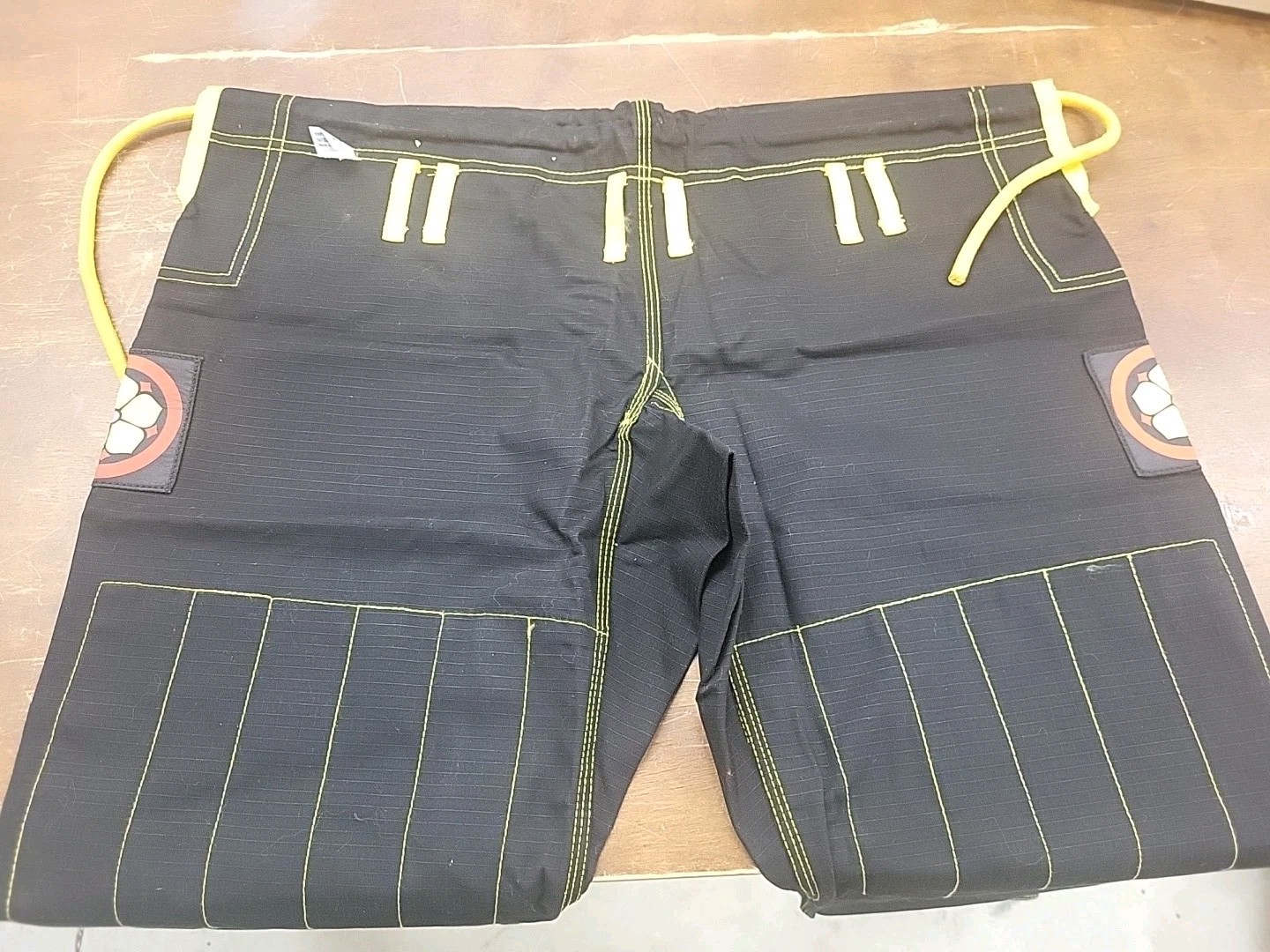 Shoyoroll Gi Black Jiu-Jitsu Kimono Karate Kung Fu Uniform Pants Snake Size A-2