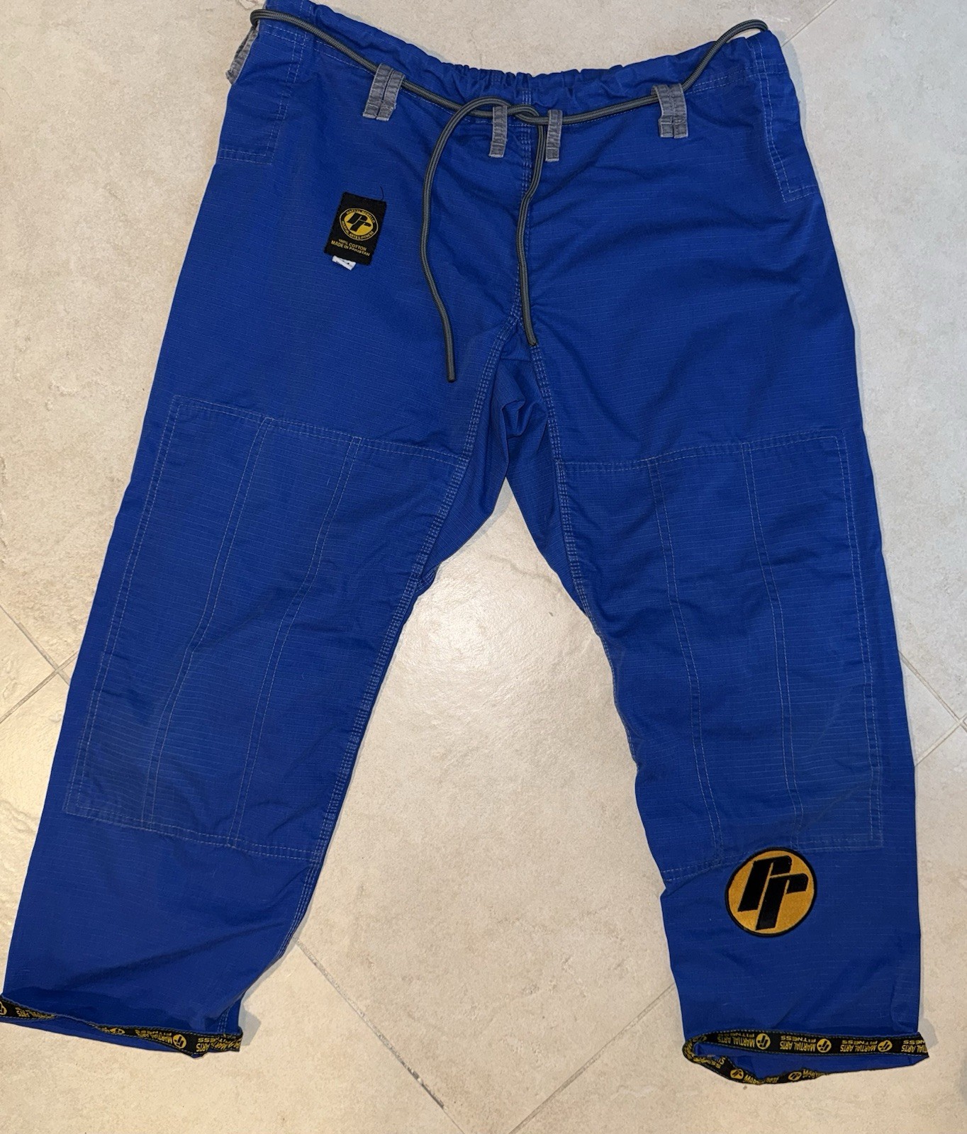 Rafael Rebello Blue Jiu-Jitsu Gi Uniform Set A4 Adult Unisex Jacket & Pants