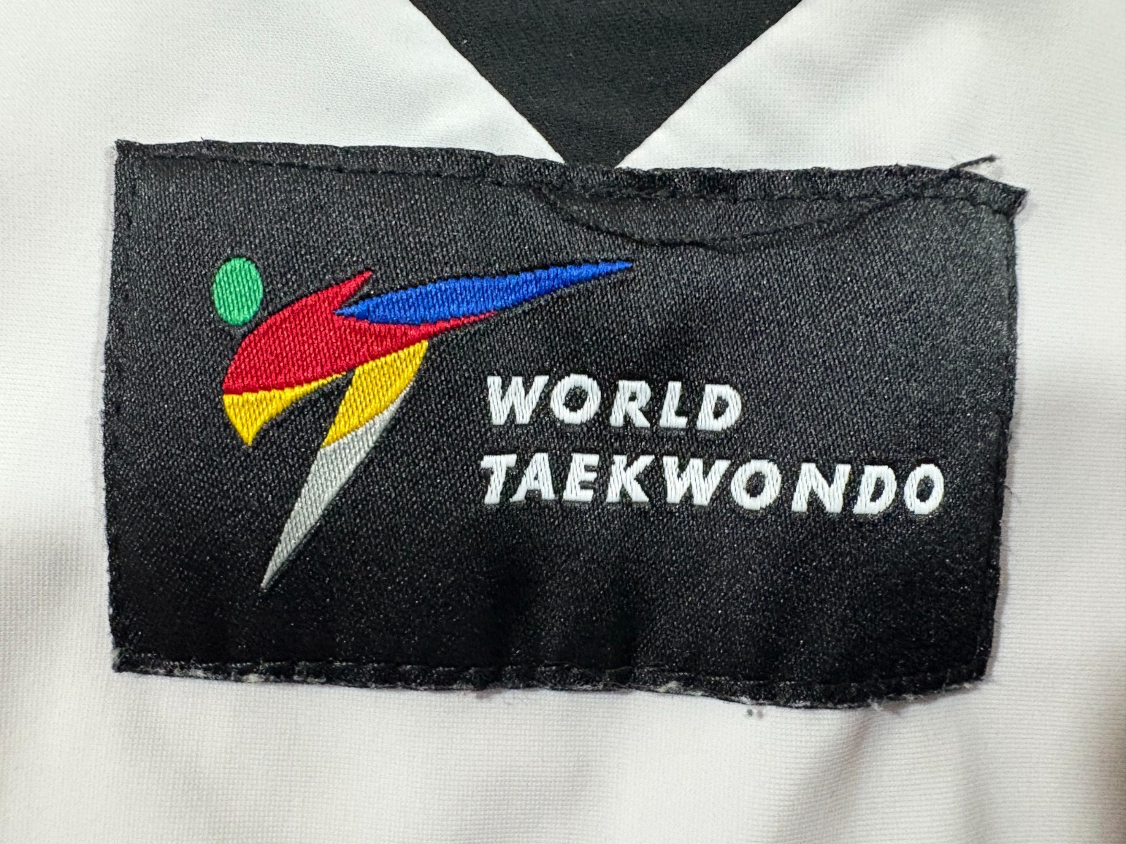 KPNP BLACK LABEL World Taekwondo Federation Official FPO White Uniform Sz 170 M