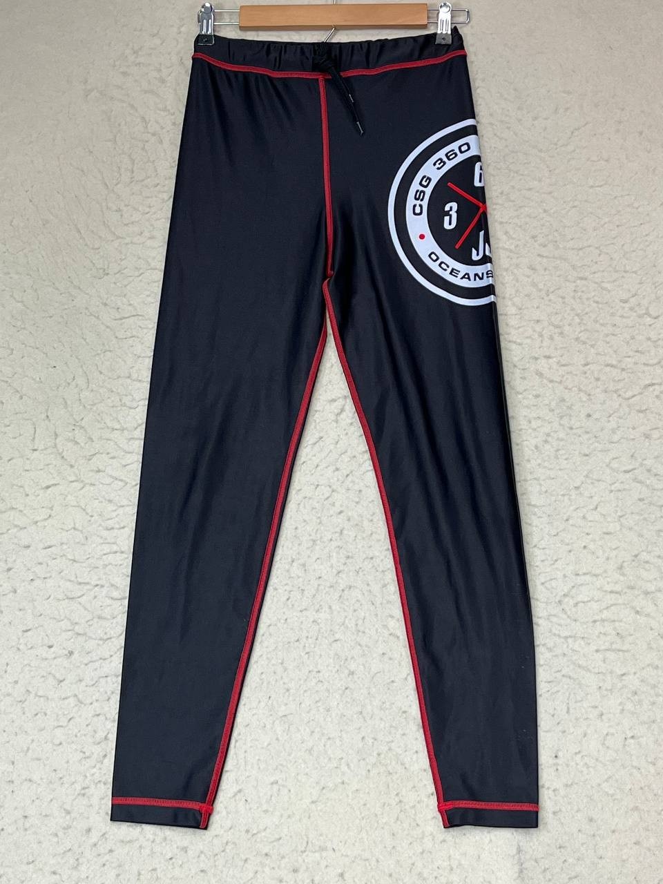 CSG 360 JJ MMA Rash guard Compression Pants Mens Size M Black BJJ Gi Jiu Jitsu