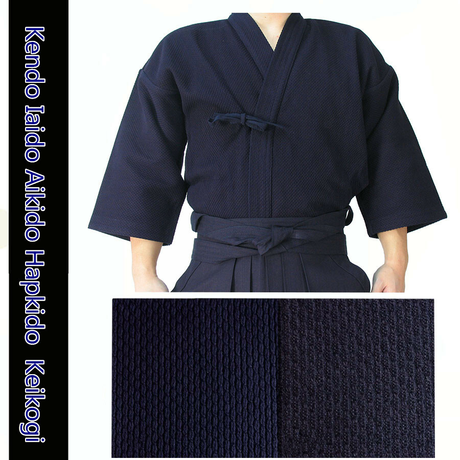 Martial Arts Uniform Kendo Iaido Aikido Hapkido Hakama Kimono Dobok Top Jacket