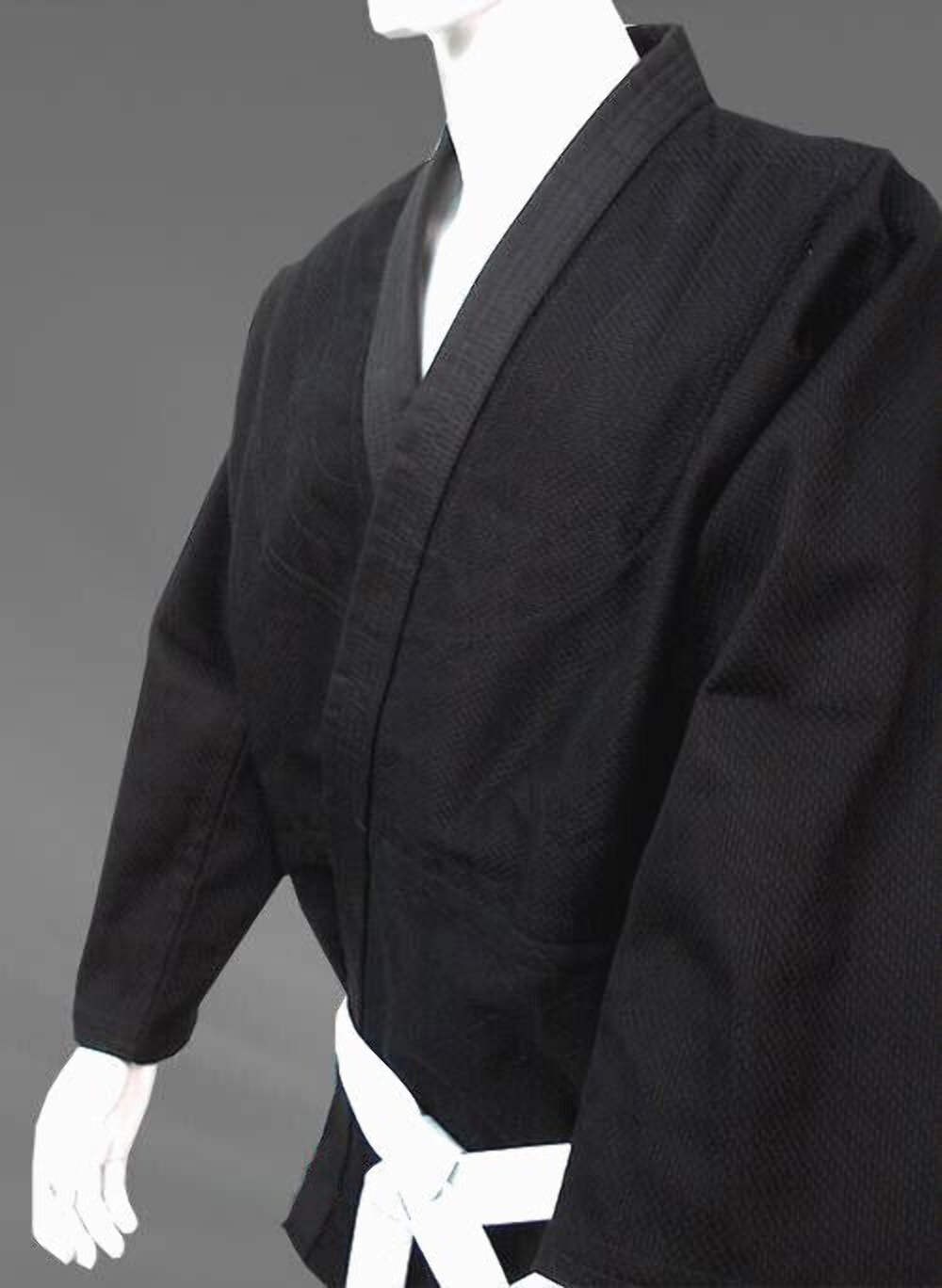 Thapur Sports Elite Single Weave Judo Uniform – Black – 500 GSM – Free Belt