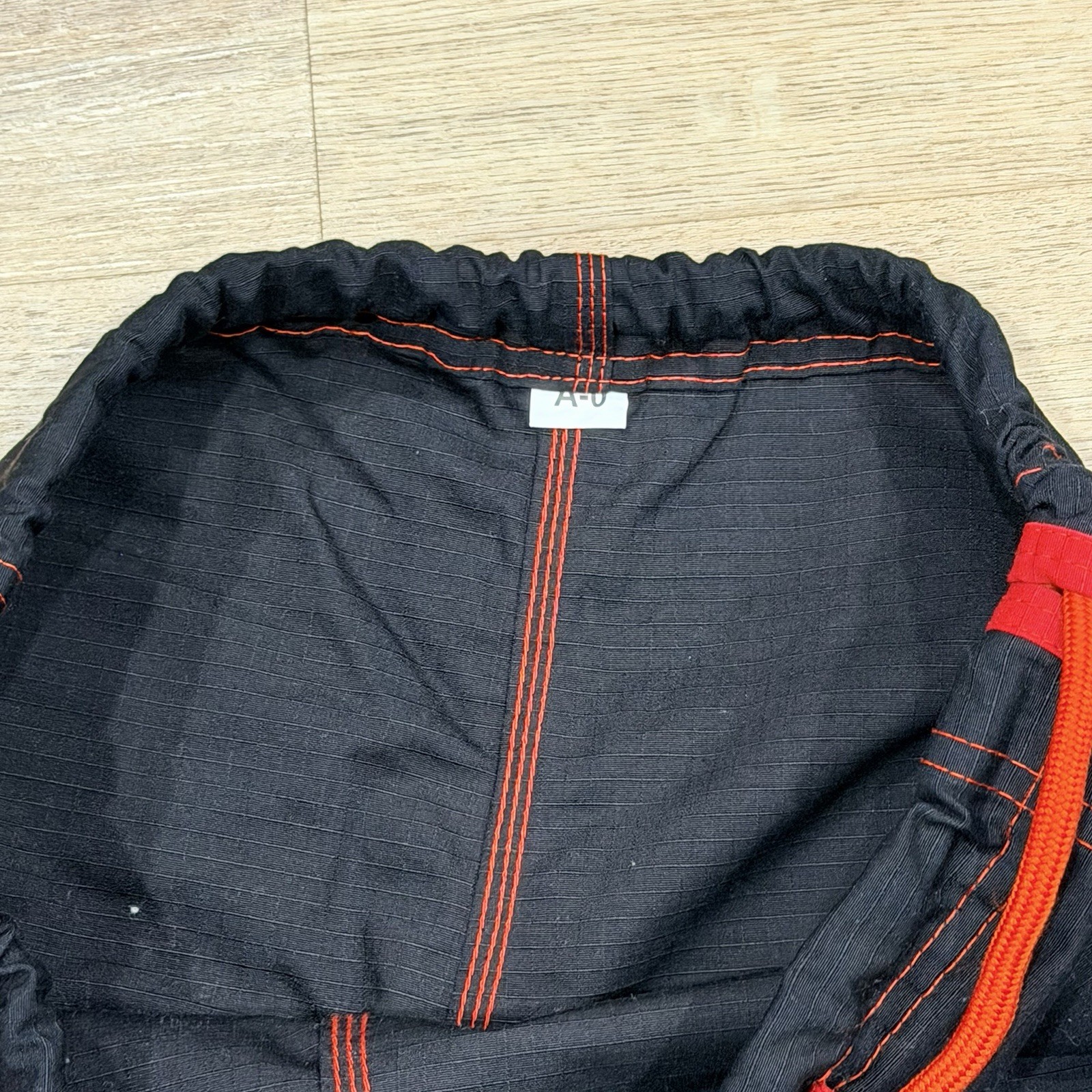 Warrior BJJ Gi A0 Black Red Brazilian Jiu Jitsu Kimono Uniform Youth Adult XS
