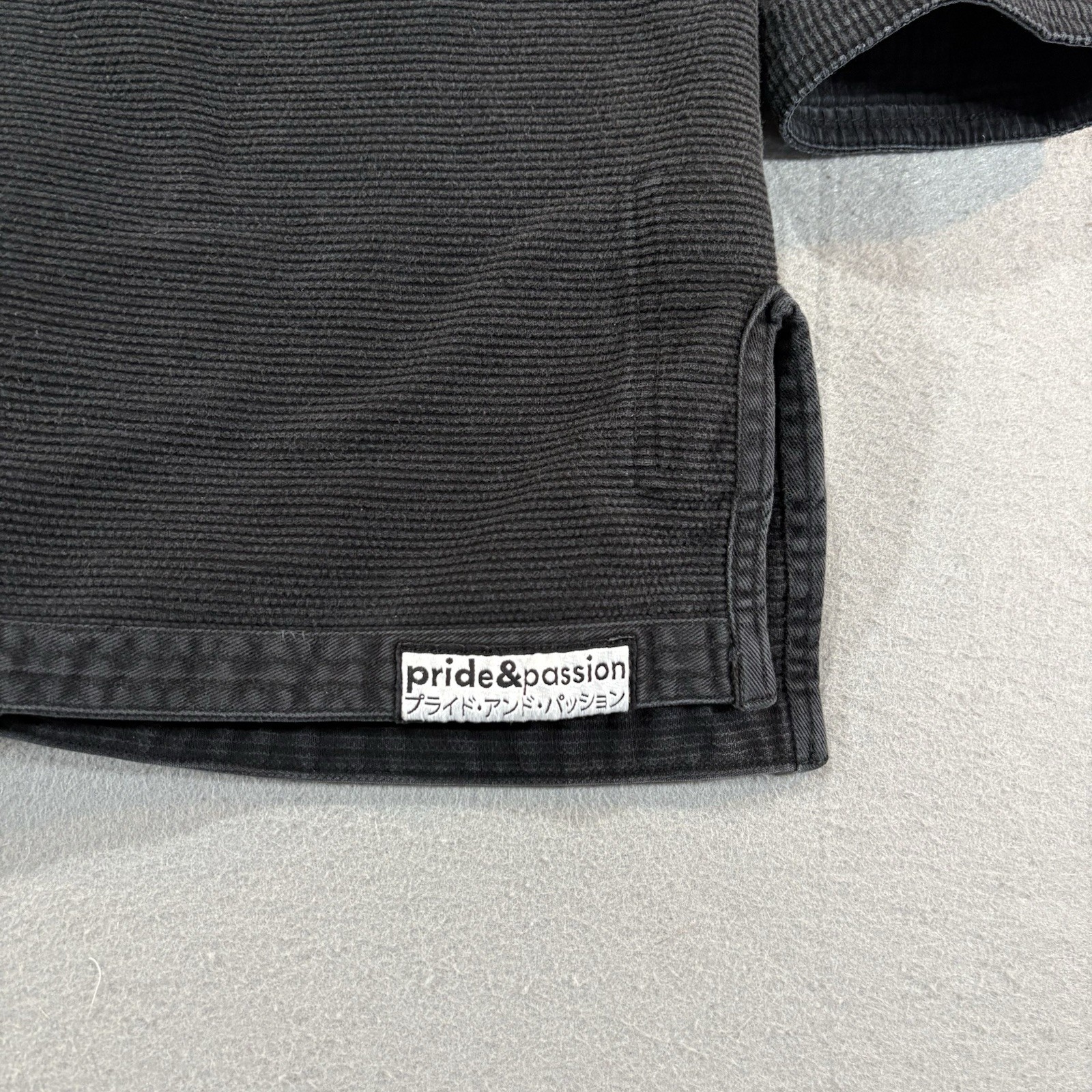 Tatami Jiu Jitsu Gi Adult A2L Black Kimono Top Pride & Passion