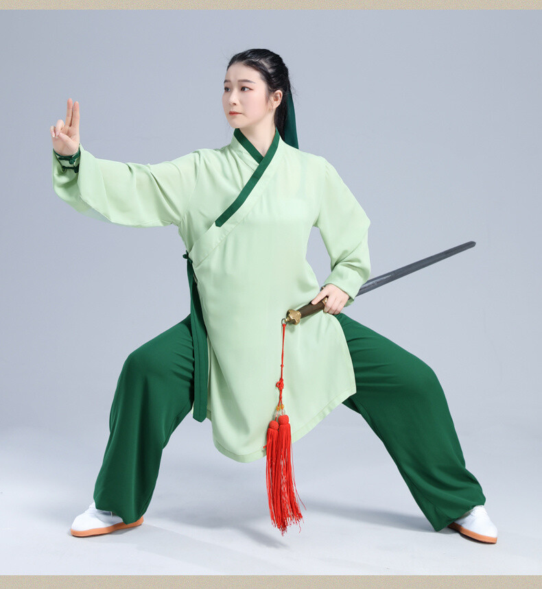 Tai Chi Clothes Wushu Clothing Kung Fu Dress Martial Art Uniform Hanfu Style