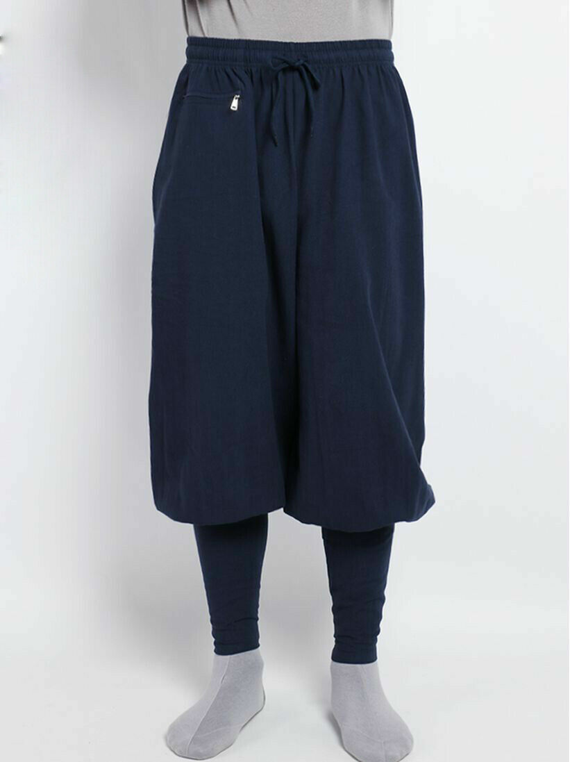 Buddhist Zen Martial Arts Linen Pants High Quality Shaolin Monk Kung Fu Pants
