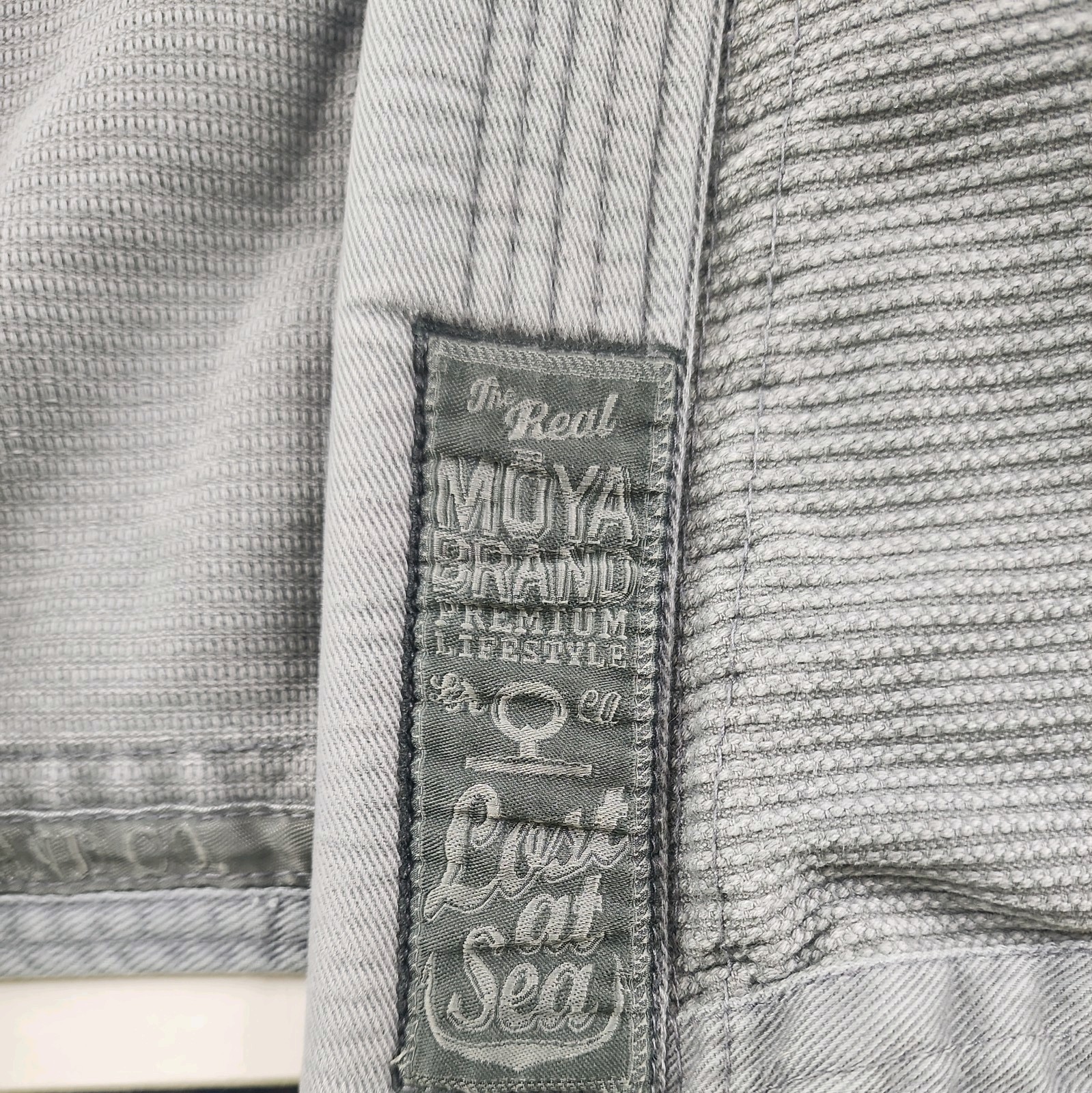 Moya Brand Co. 025 Jiu-Jitsu Gray A2 Adult Unisex