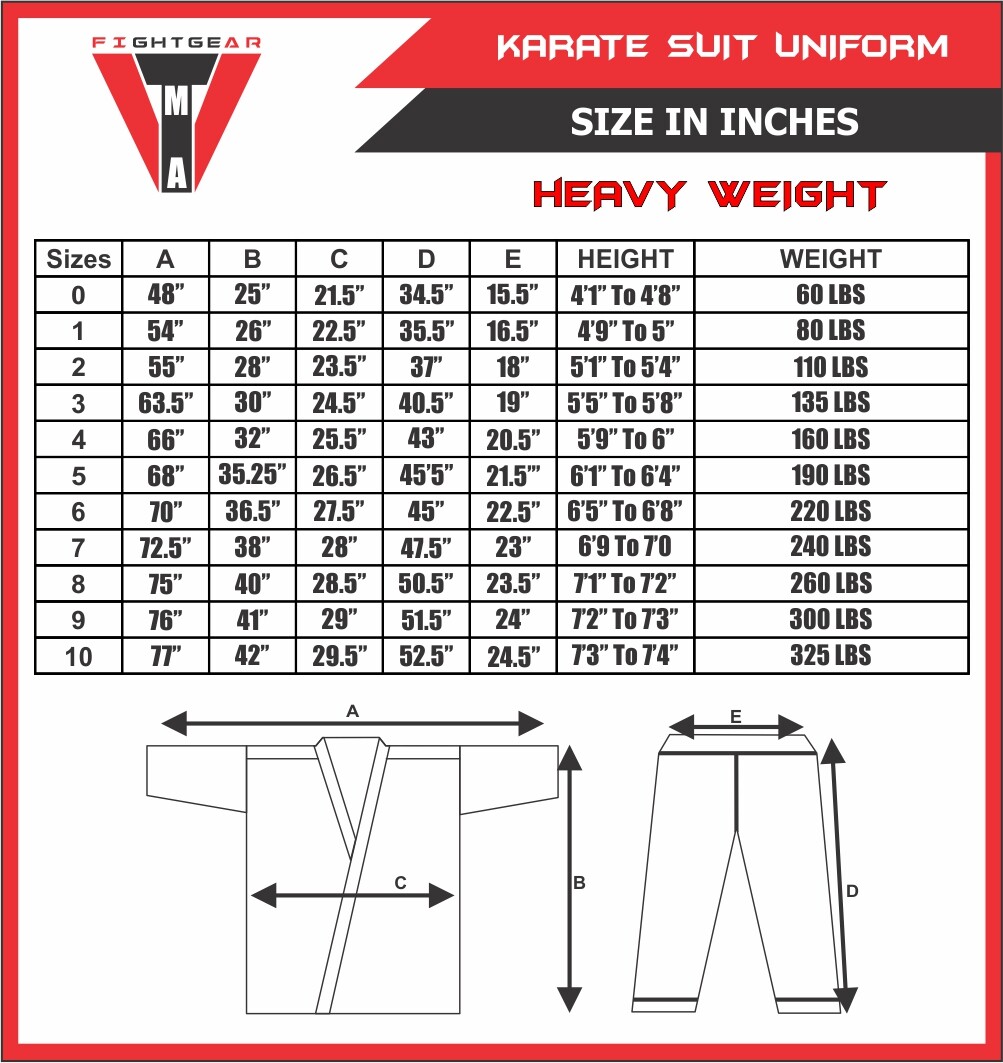 TMA 14 oz Extra Heavyweight Brushed Cotton Drawstring Uniform Karate Gi