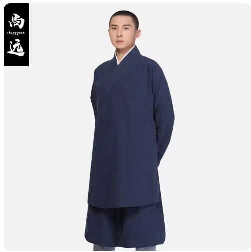 Cotton Linen Buddhist Monk Kung Fu Tai Chi Shaolin Temple Set Meditation Uniform