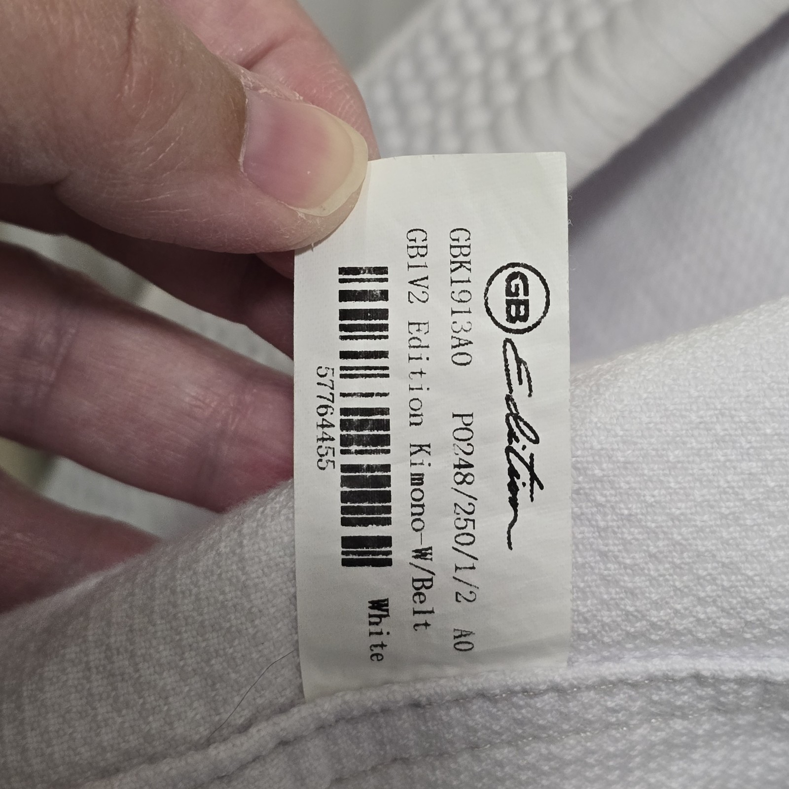 Gracie Barra Kimono / Gi Set Adult A0 Jiu Jitsu Ripstop BJJ GB1V2