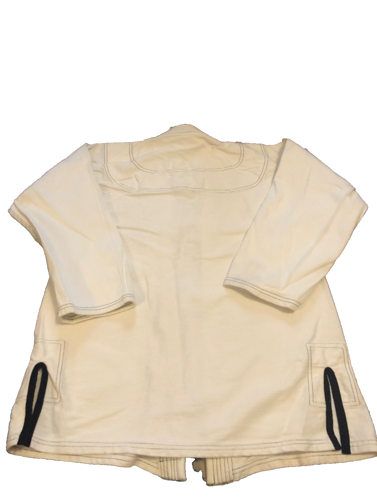 Hawk jiu jitsu martial arts GI jacket karate sz mens A4 white
