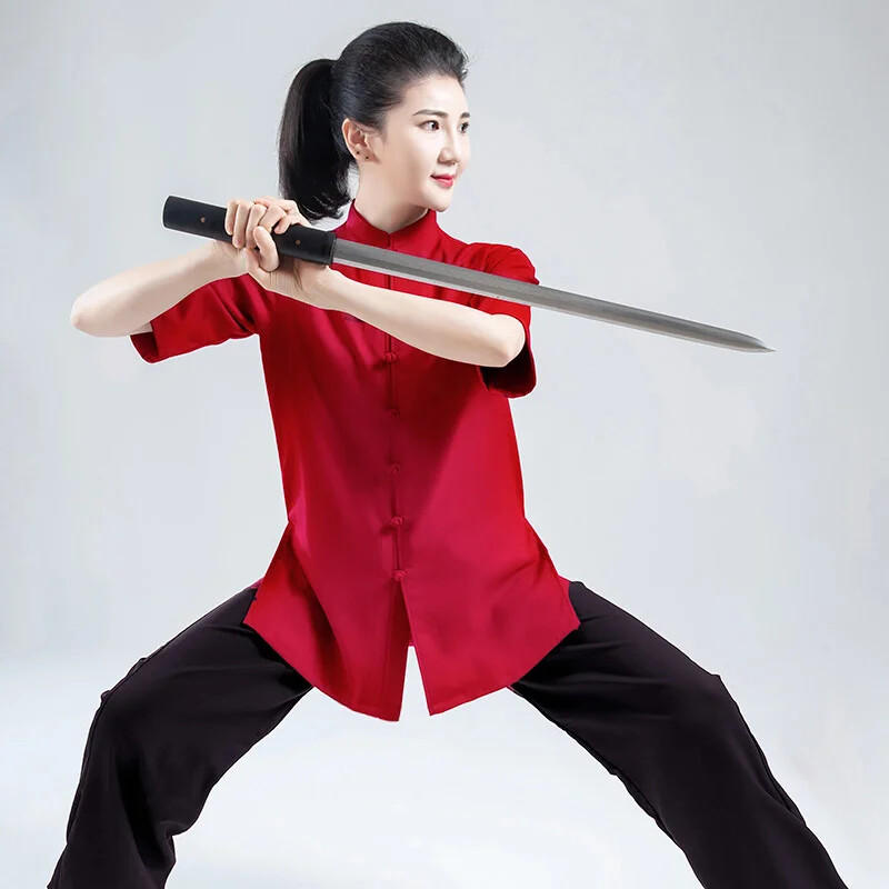 Summer Tai Chi Clothes Wushu Kung Fu Clothes Martial Art Uniform Cotton Linen