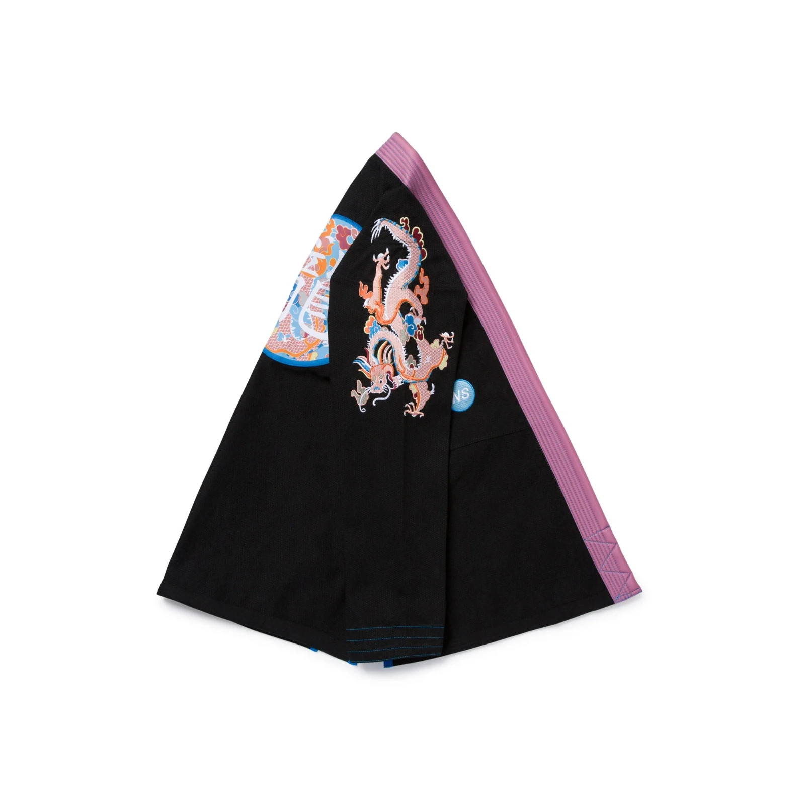 Albino and Preto Year of the Dragon Noreen Seabrook GI JIU JITSU Kimono 450 GSM