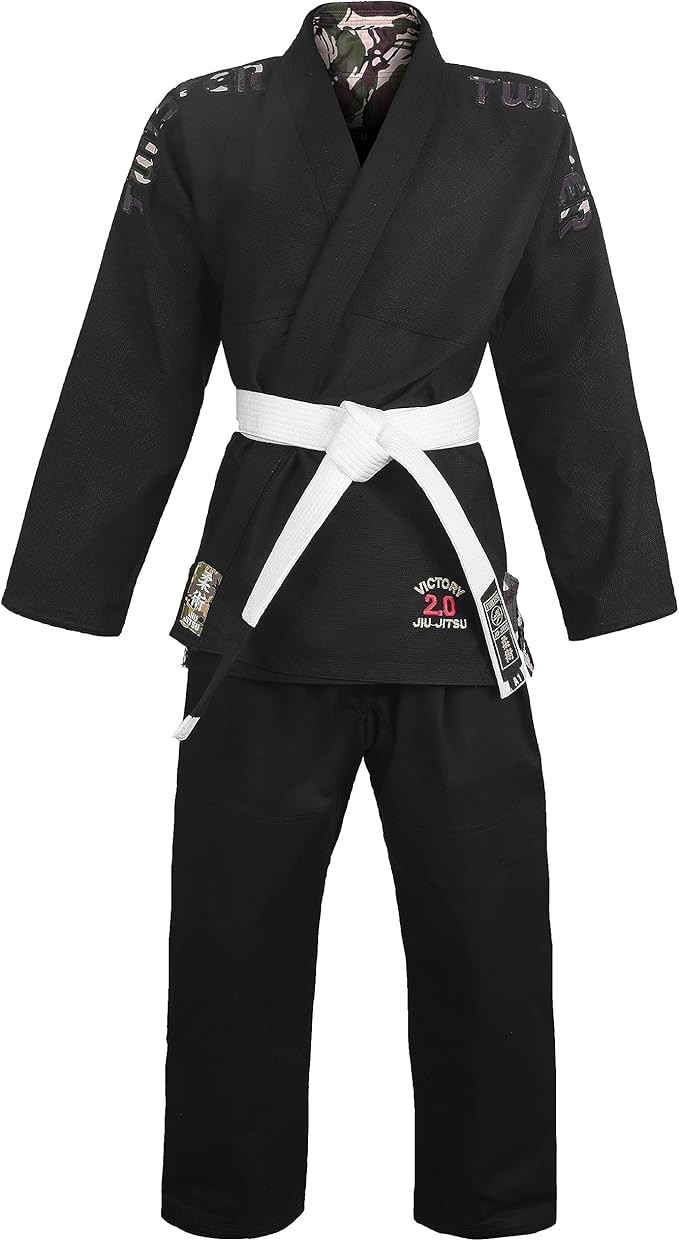 Twister Victory Brazilian Jiu Jitsu Gi I Camo BJJ Kimono w/ White Belt Sz A1 NWT