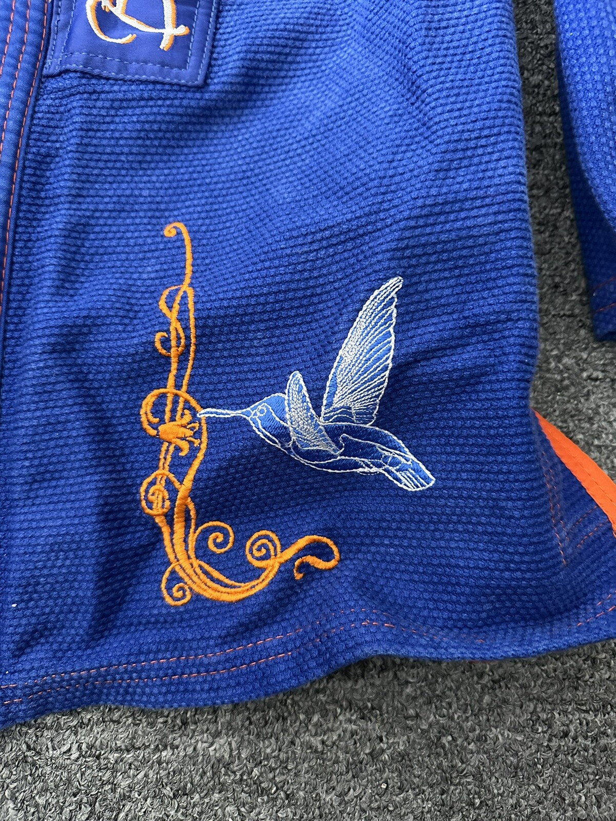 Break Point Jiu Jitsu GI Suit Top Blue Size F1