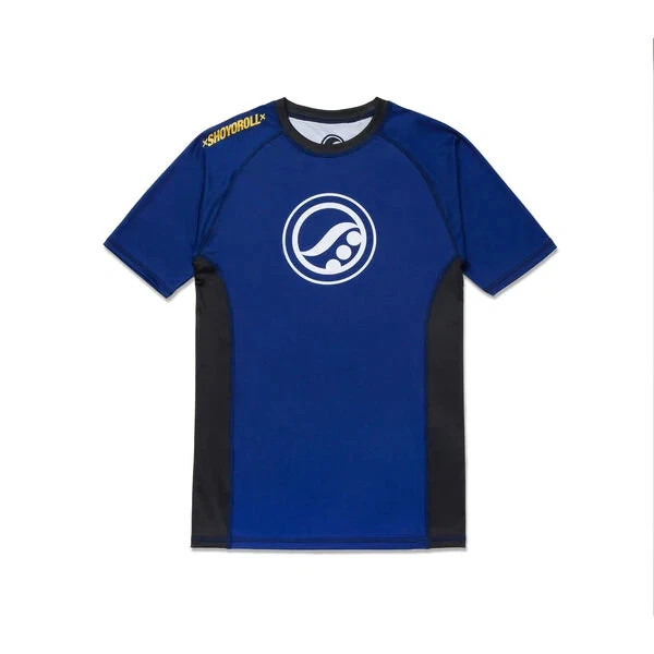 Shoyoroll 2022 Ranked Rash Guard SS blue• BRAND NEW ALL Size