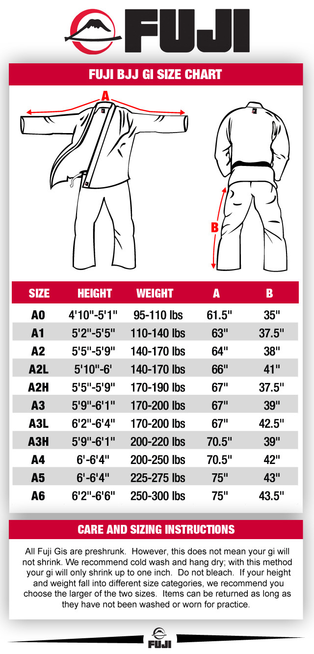 New Fuji Sports All Around Mens Brazilian Jiu Jitsu Gi Jiu-Jitsu BJJ – Natural