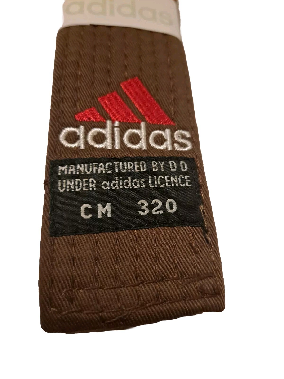 Adidas Marcial Arts Belt Size 6(320)cm Color Brown Belt Brand New