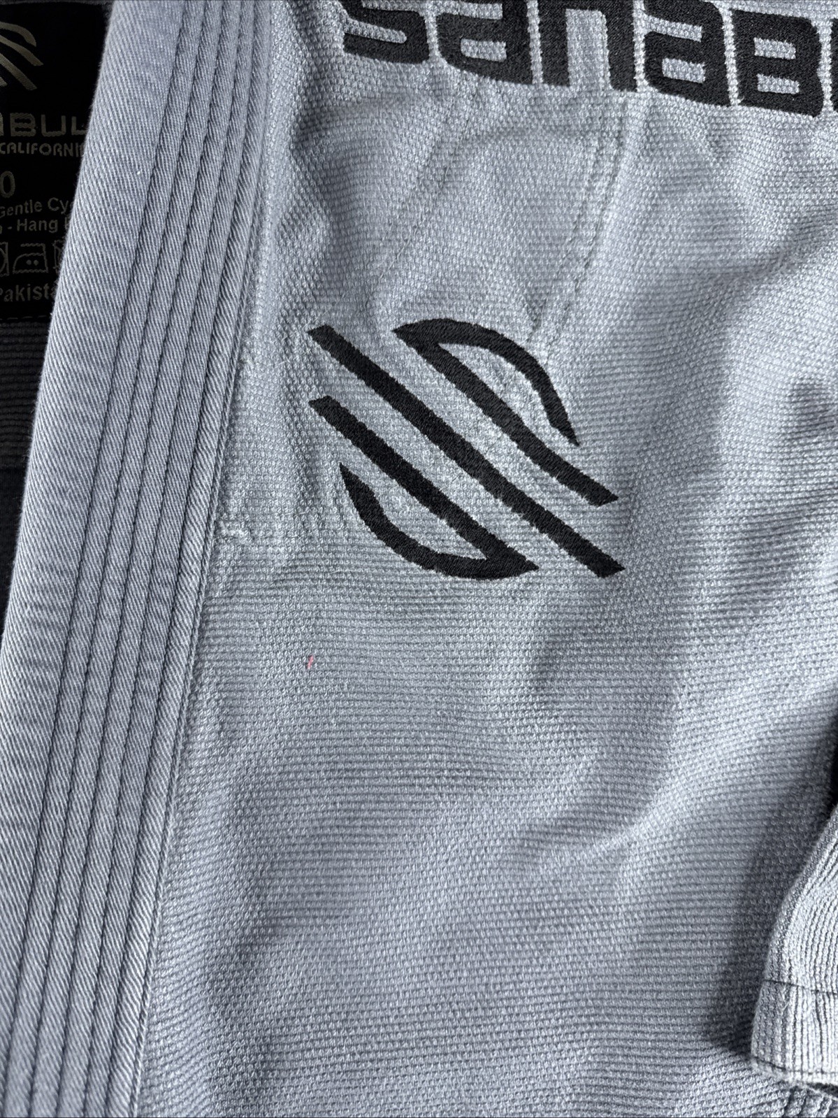Sanabul Uniform Top A0 Jiu Jitsu Men’s Sports Martial Arts Gray Taekwondo