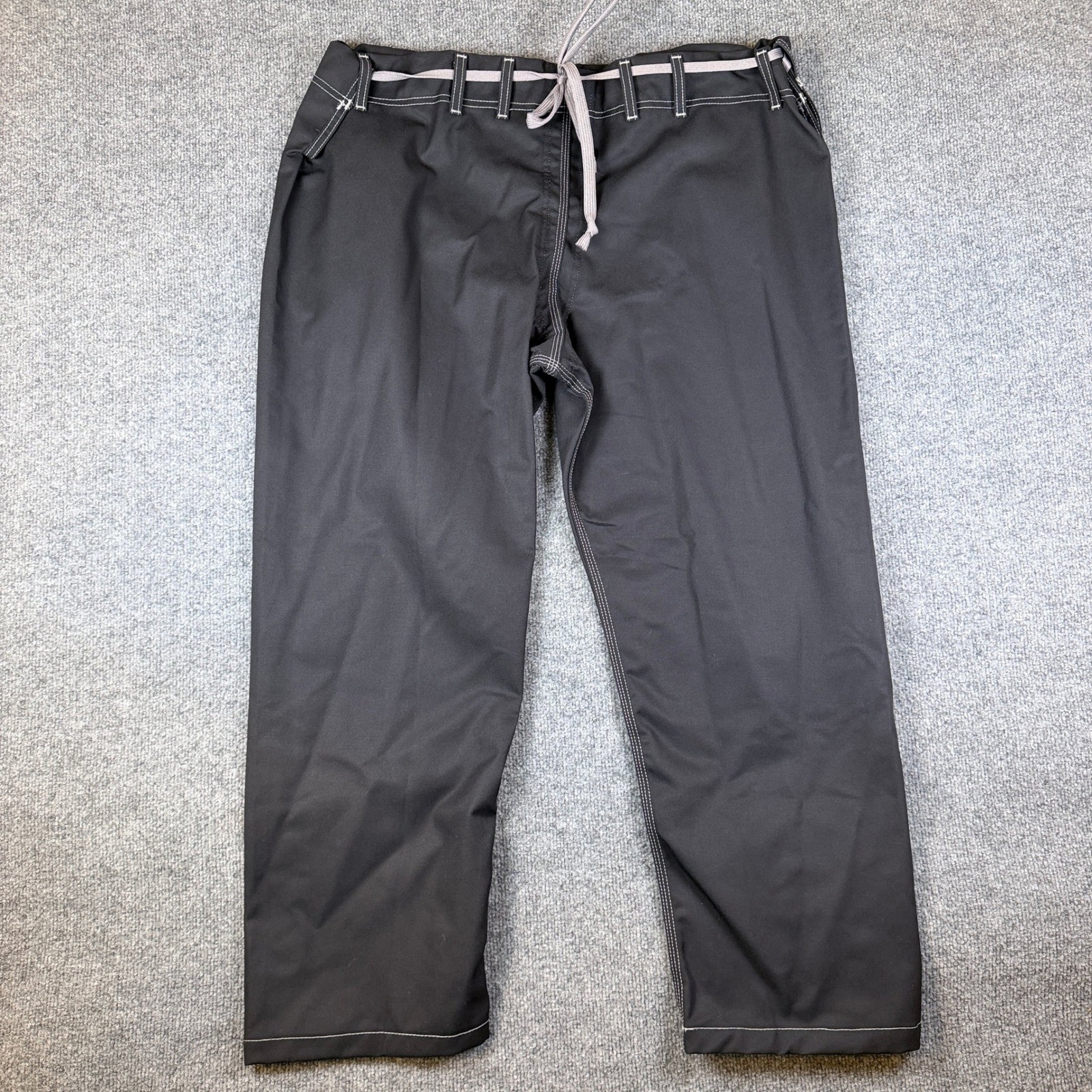 Origin Maine Jiu Jitsu Woven Gi Jacket Pants Set Black Mens A5 2XL USA Made BJJ