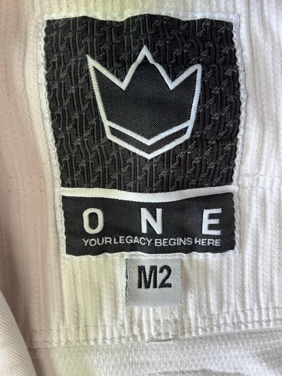 One Jiu Jitsu Kingz Brazilian Kimono White Size M2 Top Only