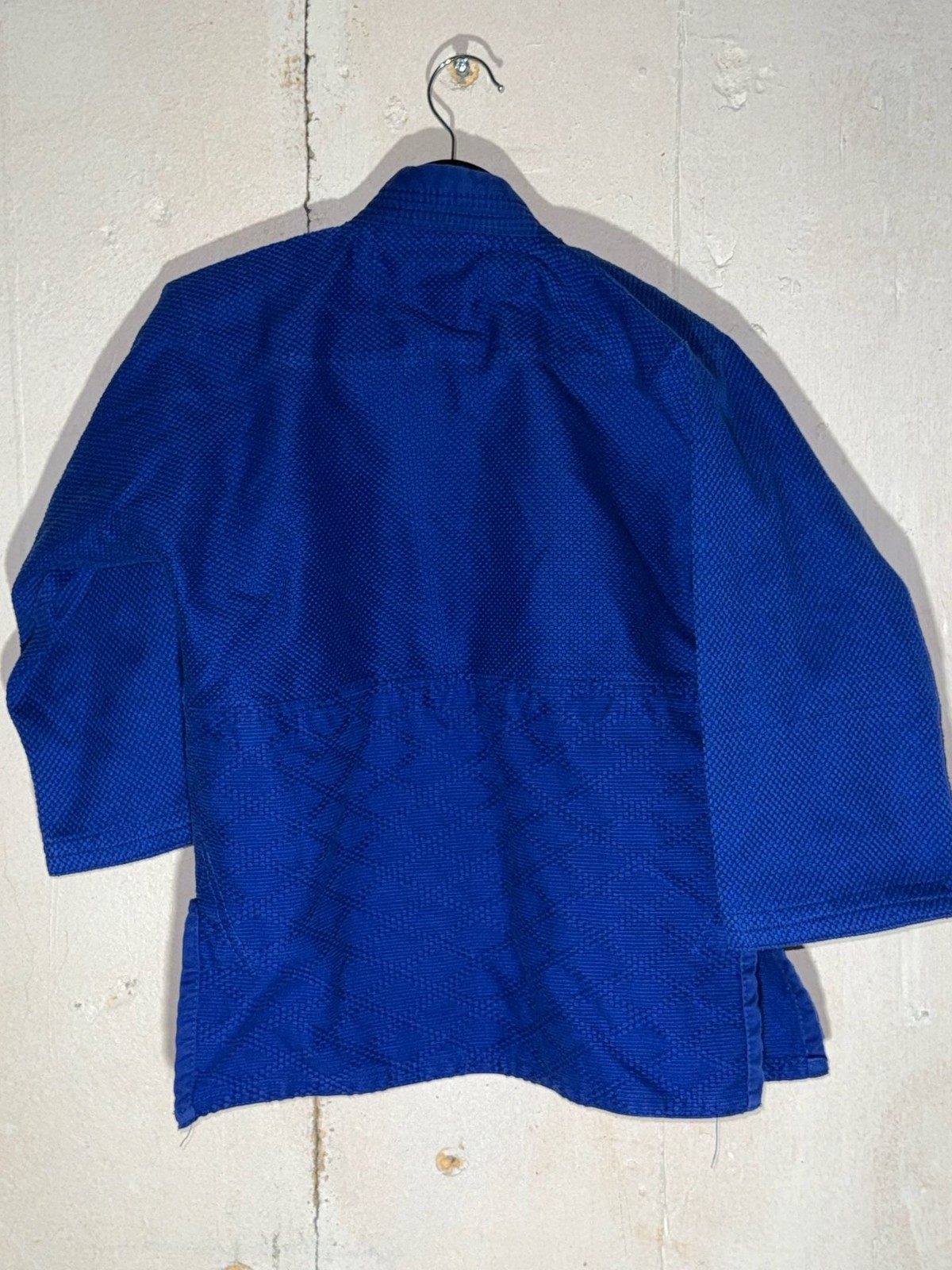 Bold Look Blue Single Weave BJJ Judo Gi Jacket Size 0