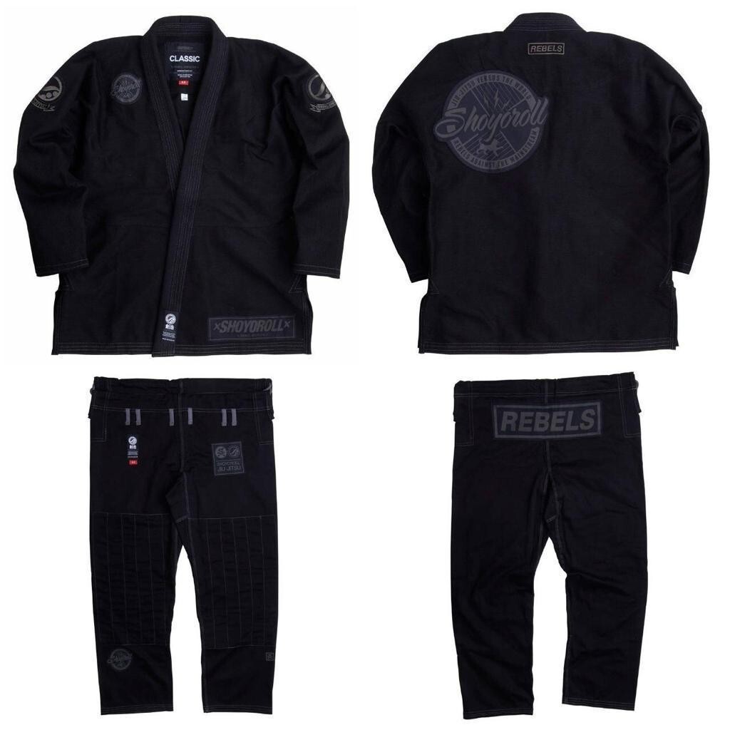 New Shoyoroll BBJ GI Japan Competitor Batch 51 Black Jiu Jitsu Uniform
