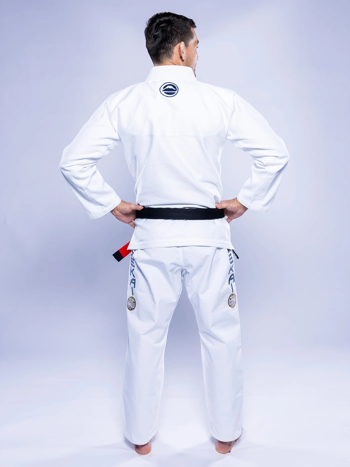 New Fuji Sports Sekai 3.0 “World” Mens Brazilian Jiu-Jitsu BJJ Gi – White/Navy B
