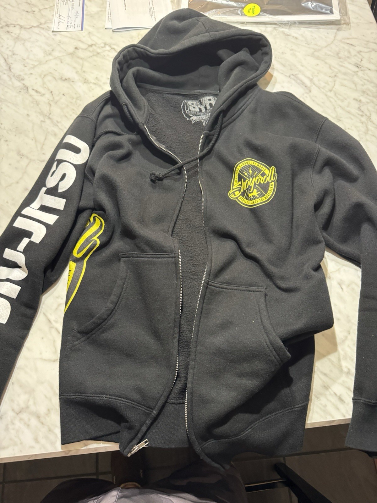 Shoyoroll Zippered Hooded Jacket Size Medium