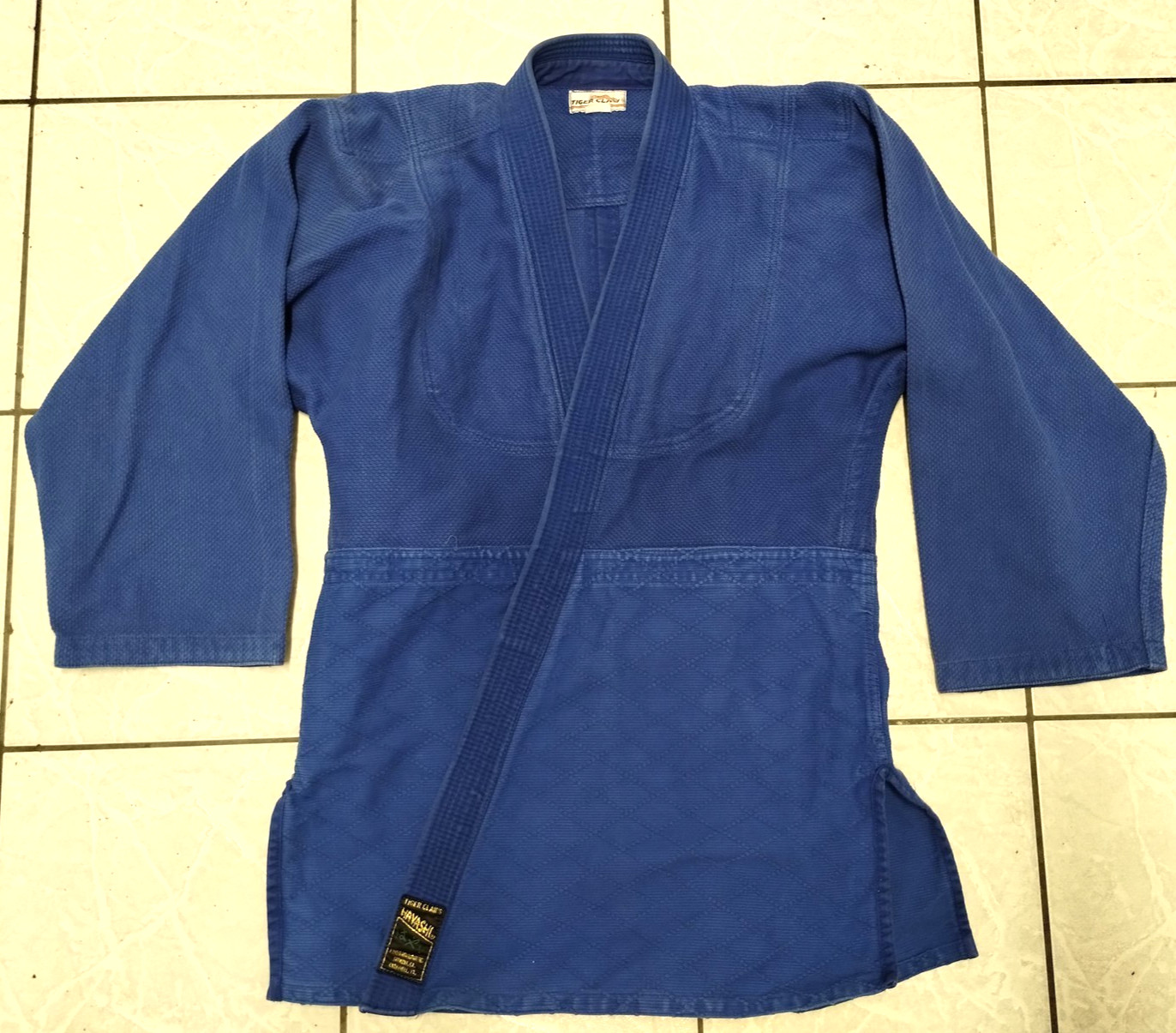 Tiger Claw Hayashi Double Weave Judo BJJ Kimono Gi – Size 5 Blue